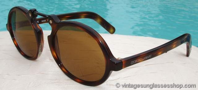 Giorgio Armani 331 057 Gatsby Tortoise Shell Sunglasses