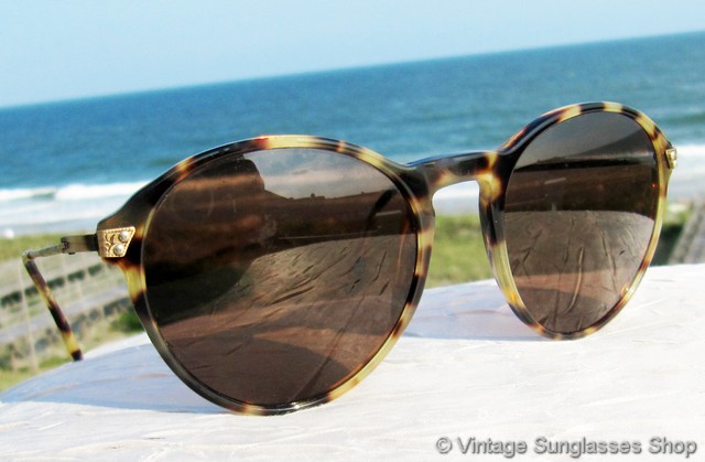Giorgio Armani 329 053 Yellow Tortoise Shell Sunglasses