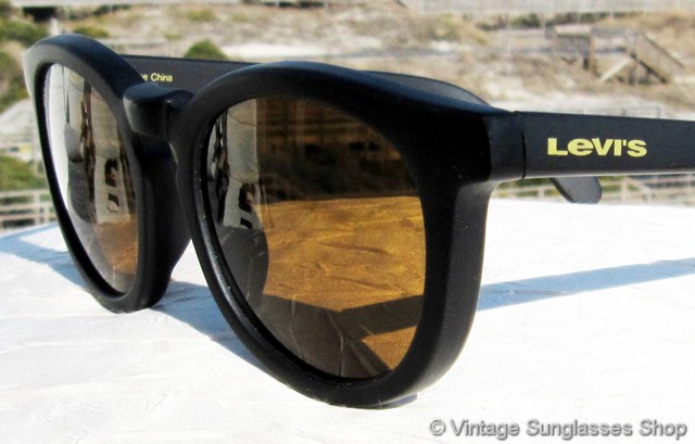 Authentic B&L BAUSCH & LOMB i's W2444 Golden Sunglasses with Glass Lenses