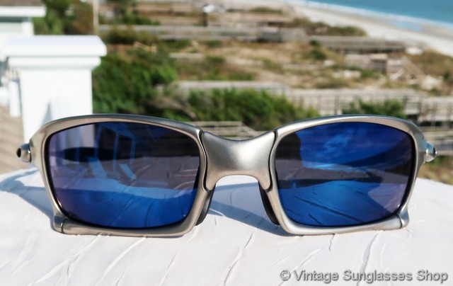 Vintage Oakley X-Metal Penny Sunglasses - Plasma Ice Iridium