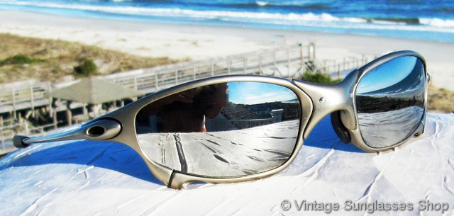Oakley Penny Polished Chrome Iridium Sunglasses