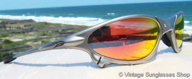 Vintage Oakley X-Metal Penny Sunglasses - Plasma Ice Iridium