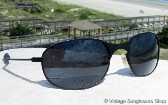 Oakley Square Wire Black Iridium Sunglasses