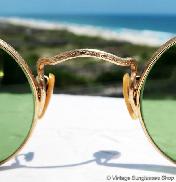 定番人気新品B&L 1940s 12KGF FUL-VUE 「デッド」ビンテージ眼鏡フレーム サングラス/メガネ