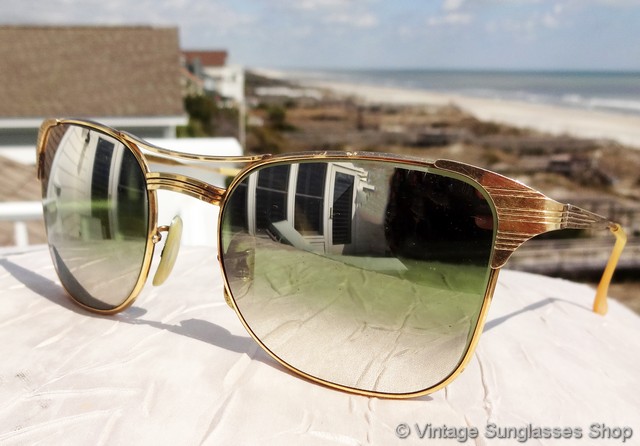 Ray-Ban 12k GF Double Gradient Mirror Signet Sunglasses
