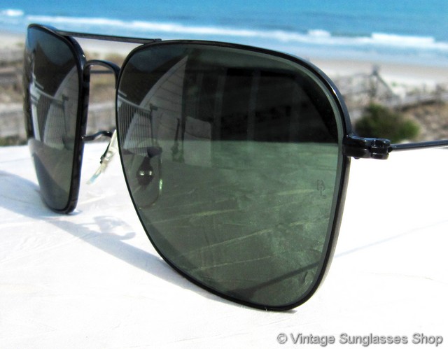 Ray-Ban L0280 Black Chrome Caravan Sunglasses