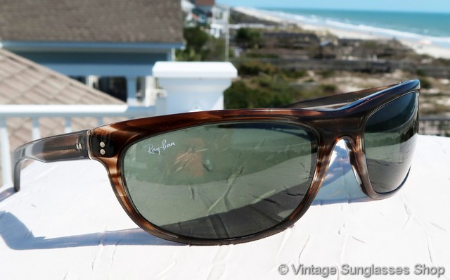 Ray-Ban Balorama Striated Brown Sunglasses