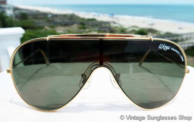golden wings ray ban