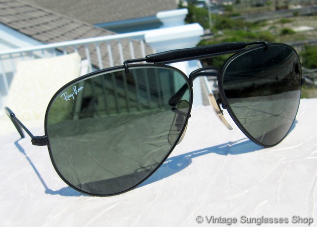 Ray-Ban L2114 Black Chrome Outdoorsman II Sunglasses