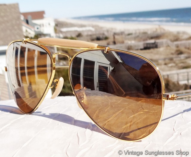 Vintage Outdoorsman Craft Sunglasses Men Women 58mm Pilot Gradient Lens  Mirror Sun Glasses Polarized UV400 - CP197Y6UEQ7