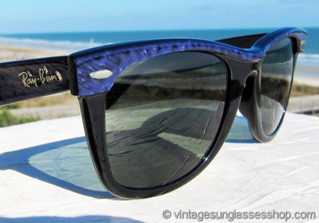 Ray-Ban W0525 Wayfarer Street Neat Lapis Purple Sunglasses