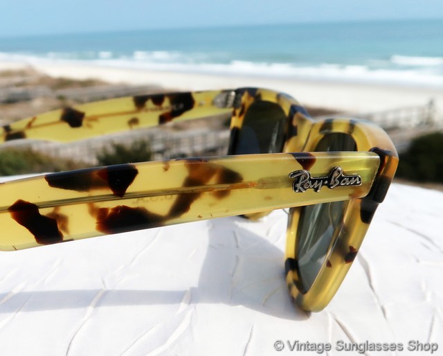 yellow tortoise shell sunglasses