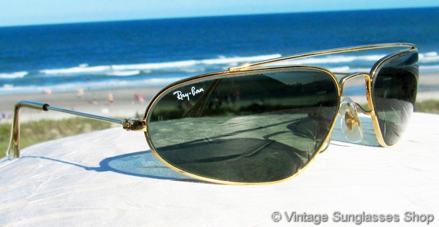 Ray-Ban W1958 Fugitives Modified Aviator Sunglasses