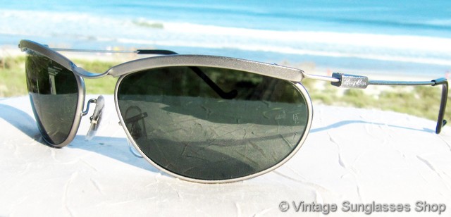 Ray-Ban W2570 Orbs Predator New Deco Metal Oval Gunmetal Sunglasses