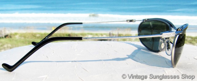 Ray-Ban W2570 Orbs Predator New Deco Metal Oval Gunmetal Sunglasses