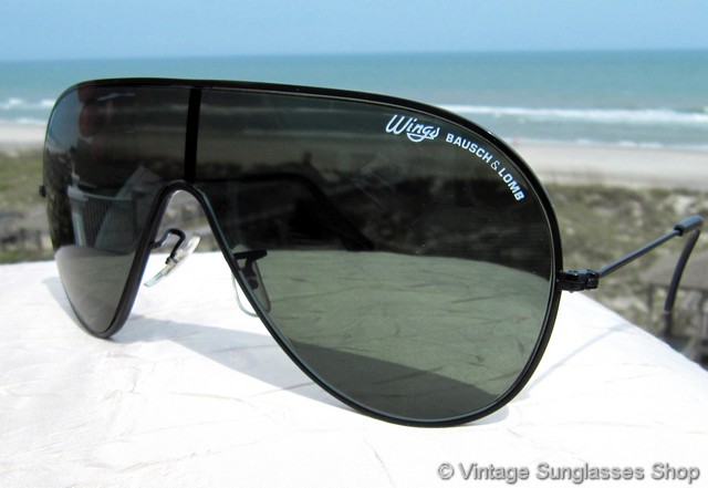 Ray-Ban Z0319 Wings Black Chrome Sunglasses