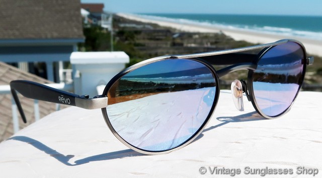 Revo 1109 011 Ellipse Stealth Mirror Sunglasses