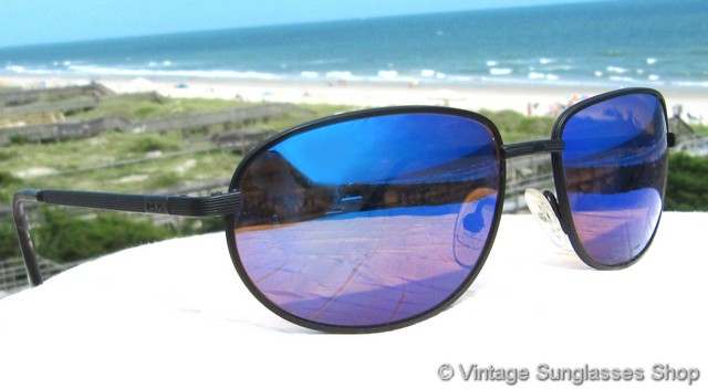 Revo 1124 001 Executive Blue Mirror Sunglasses
