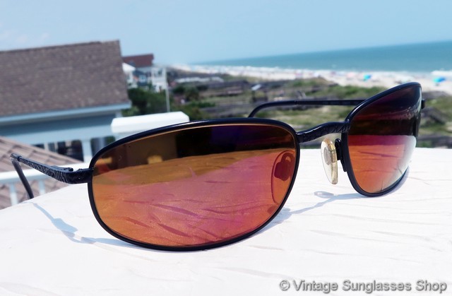 Revo 1125 001 Purple Mirror Giant Python Sunglasses