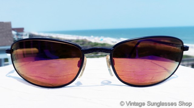 Revo 1125 001 Purple Mirror Giant Python Sunglasses