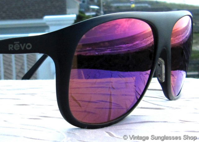 Revo 820 001 Aero Purple Mirror Sunglasses