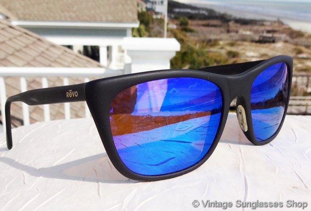Revo 840 001 Grand Sixties Blue Mirror Sunglasses