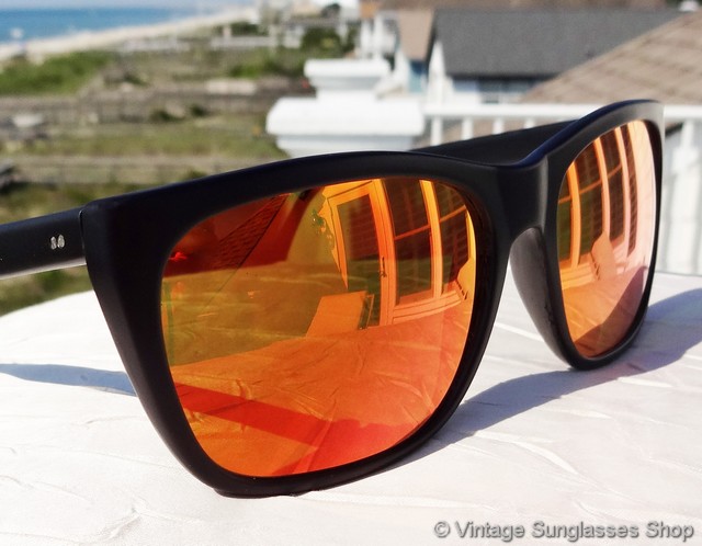 Revo 840 001 Grand Sixties Orange Mirror Sunglasses