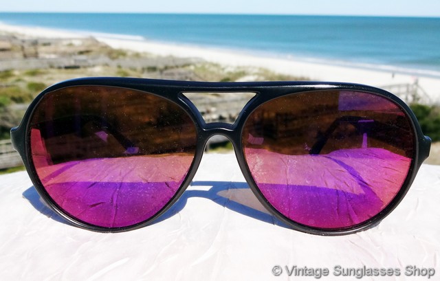 Revo Grand Venture Aviator Purple Mirror Sunglasses
