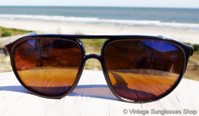 Vuarnet 117 Nautilux Black Outdoorsman Sunglasses