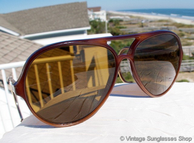 Vuarnet 174 Brown PX-2000 Outdoorsman Sunglasses