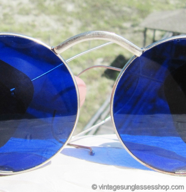 Willson Steampunk Blue Lens Glacier Glasses